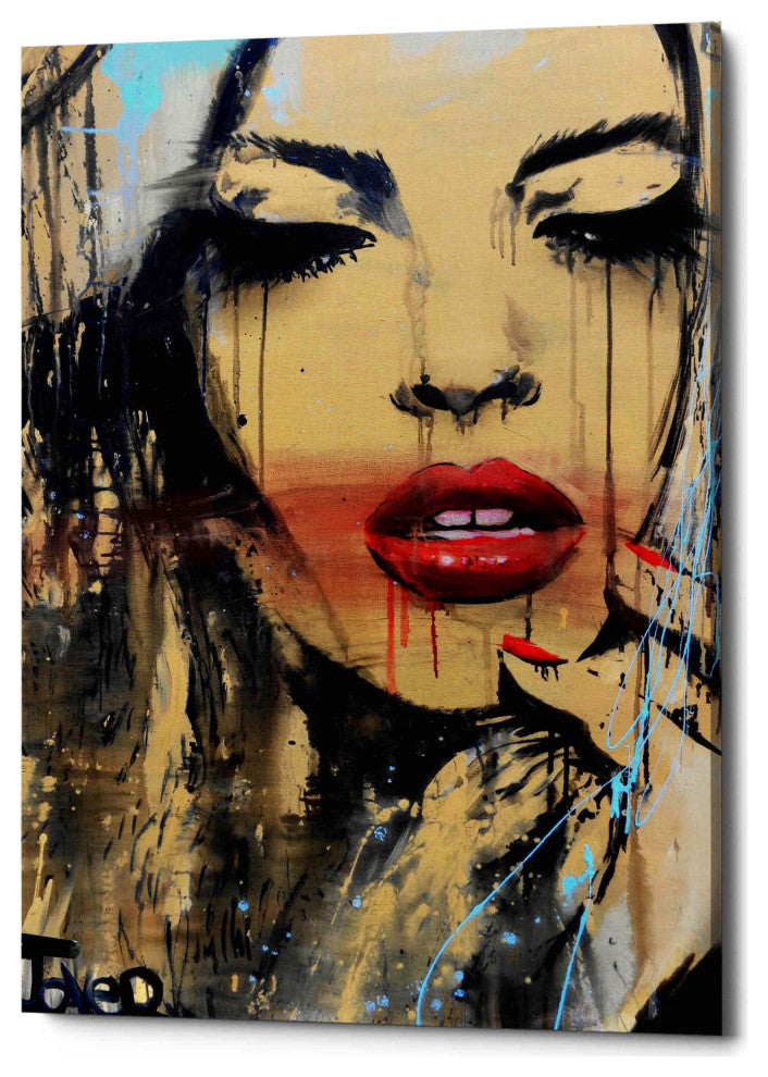 Epic Graffiti "Gloss" by Loui Jover, Giclee Canvas Wall Art, 26"x34"