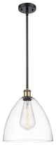 Innovations 516-1S-BAB-GBD-122 1-Light Mini Pendant, Black Antique Brass