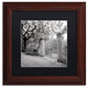 Alan Blaustein ''Firenze I'' Art, Wood Frame, Black Mat, 11x11