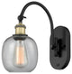 Innovations 518-1W-BAB-G104-LED 1-Light Sconce, Black Antique Brass
