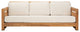 Safavieh Guadeloupe Indoor-Outdoor Brazilian Teak Sofa