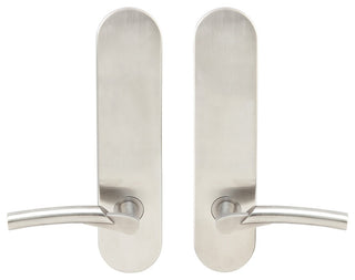 Phoenix Lever, Tubular Privacy, Satin Stainless Steel, 2-3/8" Backset