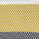 Pillow Decor, Hygge Tri-Stripe Knit Pillow, Yellow