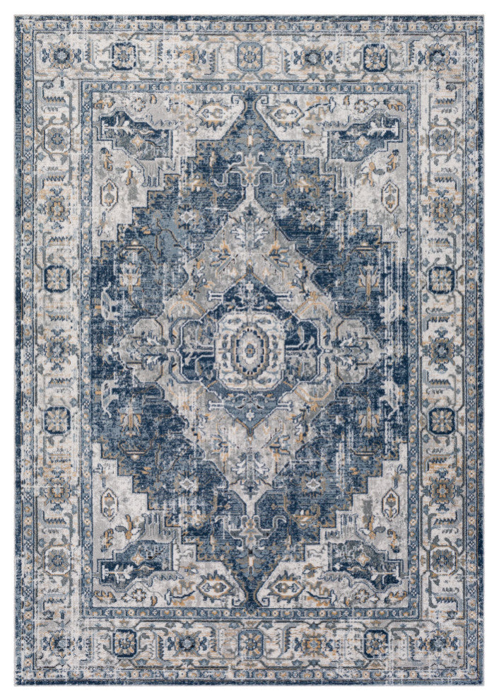 Jolie JLO-2307 Rug, Dark Blue, 5'3"x7'3"