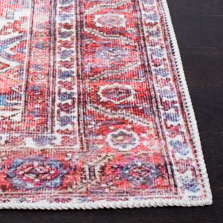 Safavieh Serapi SEP389 Rug Machine-Washable, Red/Navy, 6'7"x9'
