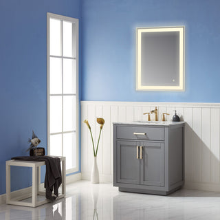 Genova 24" Rectangle Frameless Modern LED Bathroom Vanity Mirror
