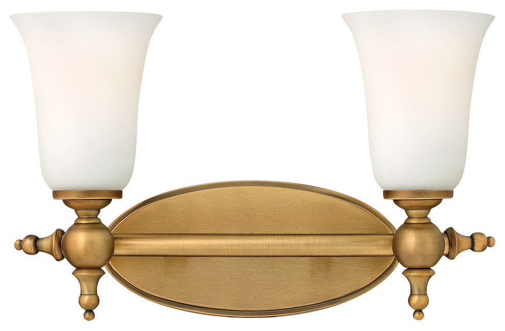 Hinkley Yorktown Bath 2-Light Vanity, Brushed Bronze