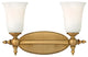 Hinkley Yorktown Bath 2-Light Vanity, Brushed Bronze