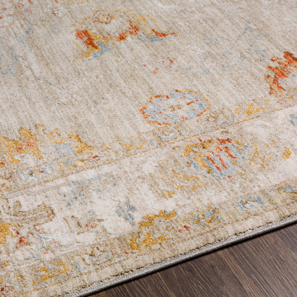 Avant Garde AVT-2310 Traditional Rust/Gray 5'x7'5" Area Rug
