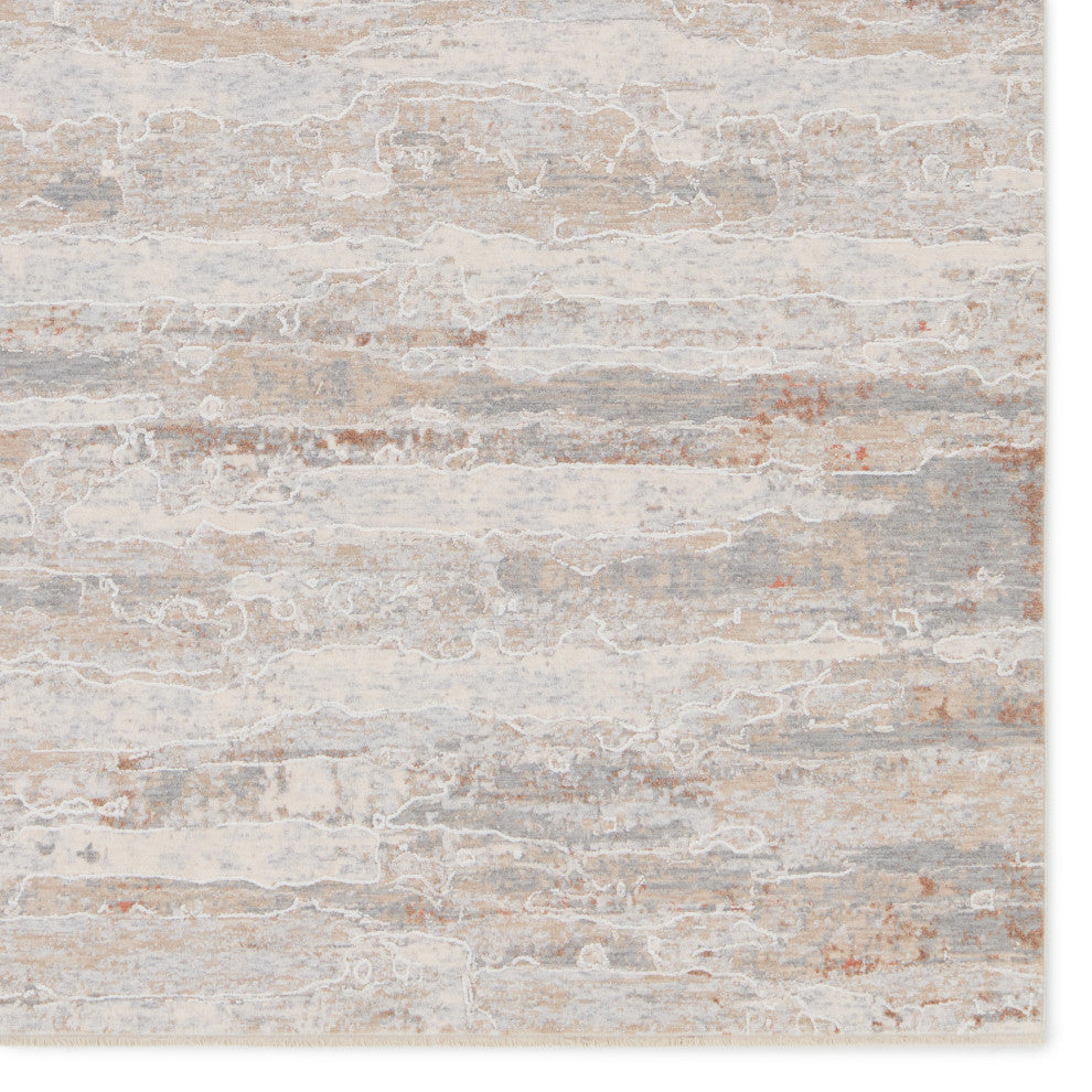 Jaipur Living Taroko Abstract Tan/ Cream Area Rug 4'X6'