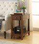ACME Bertie Side Table, Walnut