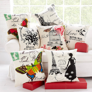 Evergreen Butterfly Pillow