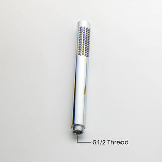 Circular Metal Handheld Shower Head, Chrome
