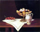 George Cope Still Life With Sweets and Strawberries Wall Decal