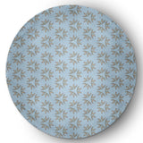 5' Round Chickens-go-round Easter Chenille Indoor/Outdoor Rug