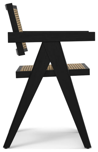Regina Dining Armchair (Set of 2) in Black