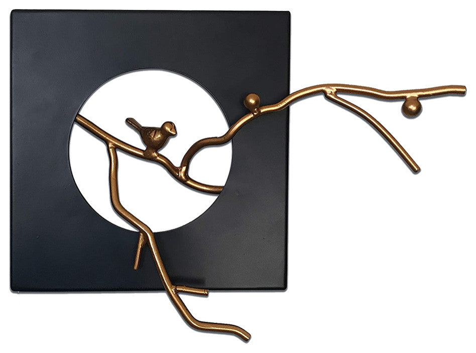 Balanced Tranquility Decorative Metal Wall Decor Sculpture - Abstract Wall Art