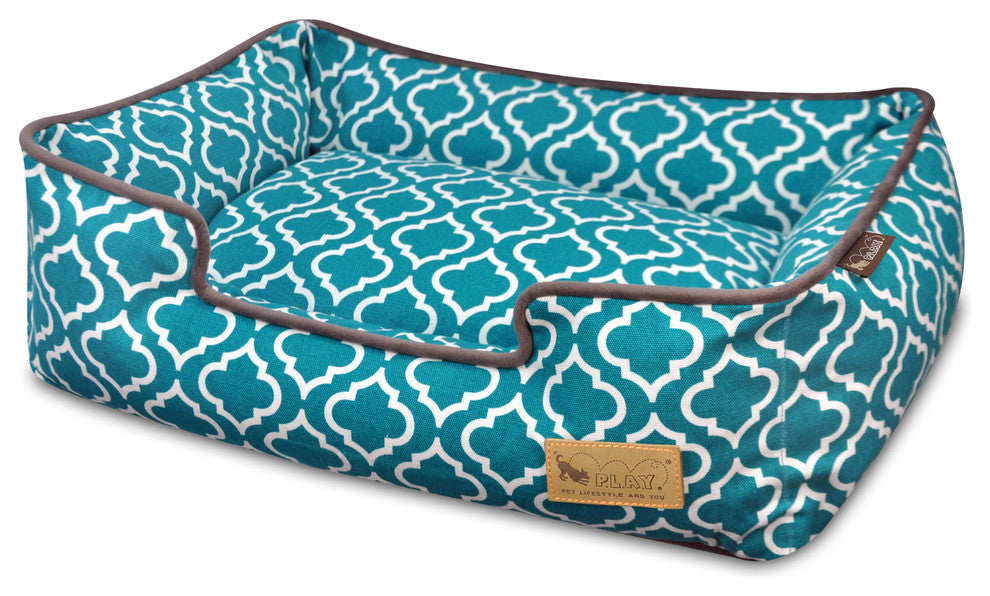 Lounge Bed Moroccan, Teal, Small