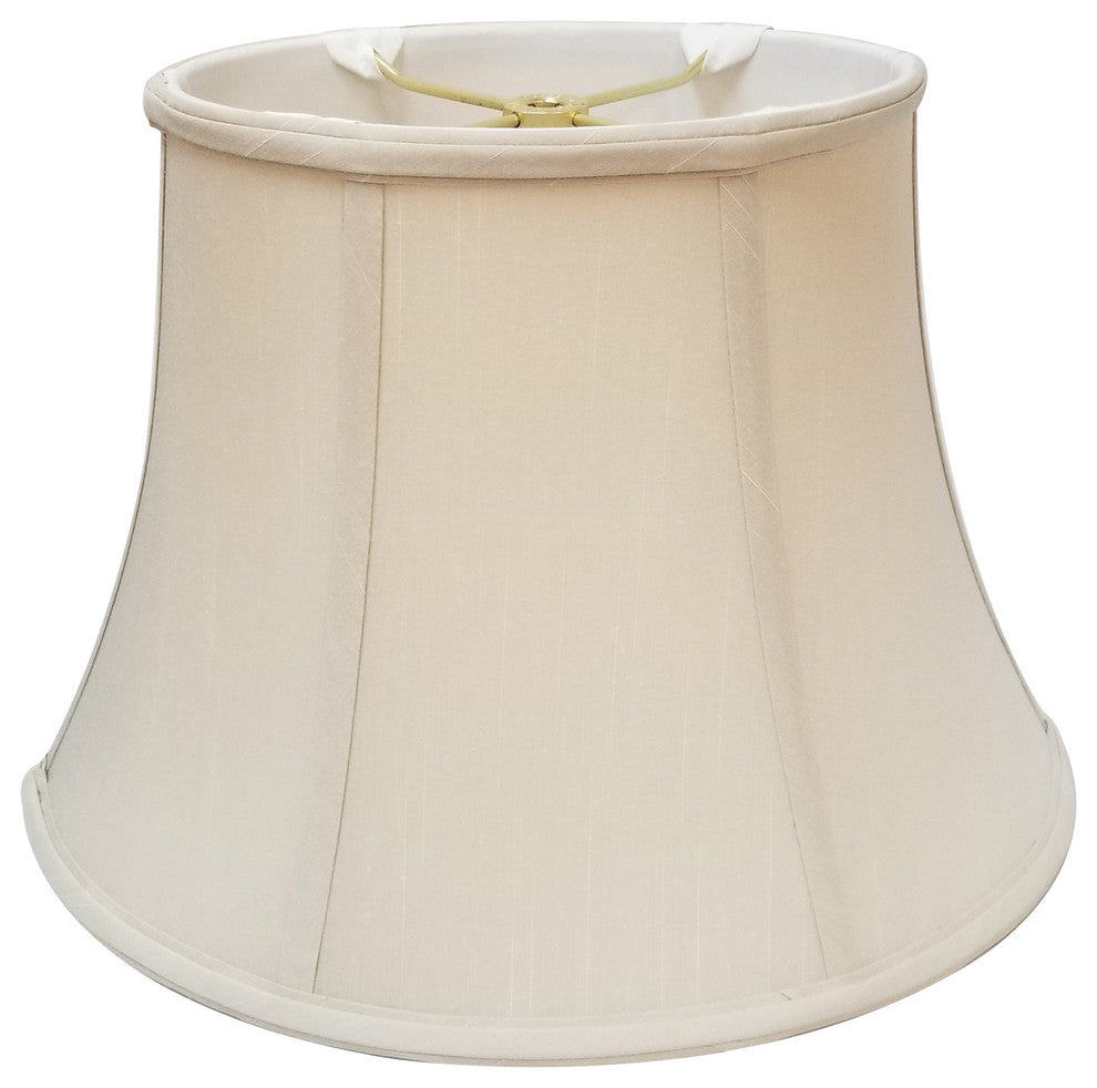 Oval Basic Lampshade, Antique Gold, Beige, (7x5)x(12x9)x9