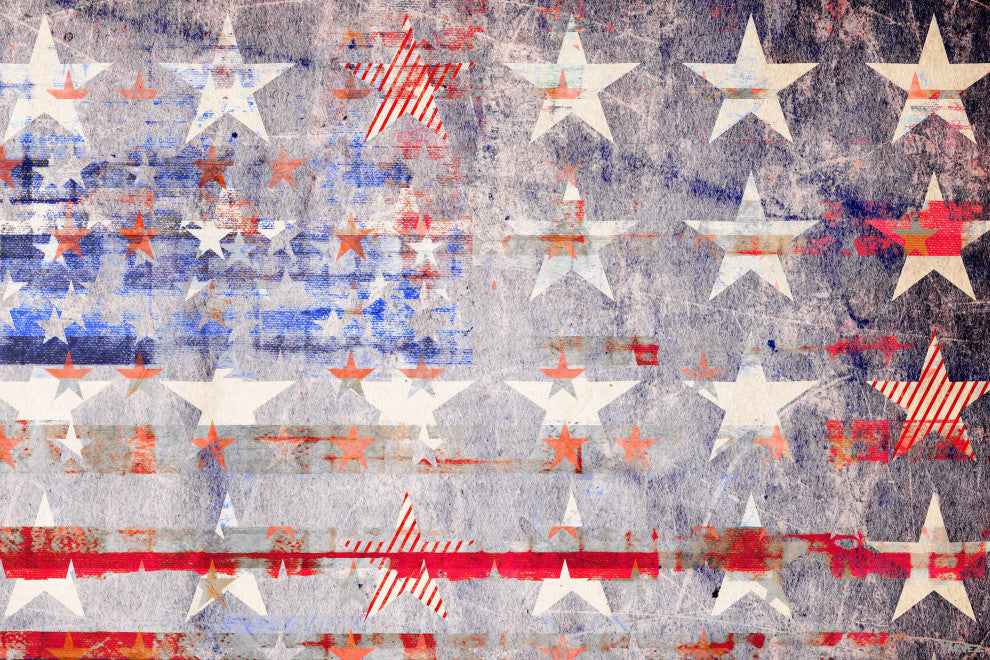 "Vintage Glory" Print on Canvas, 18"x12"