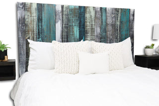 Handcrafted Headboard, Hanger Style, Industrial Mix, King