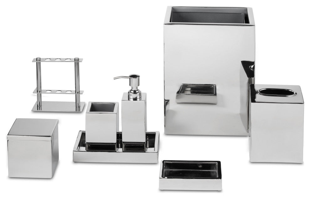 Roselli Trading CompanyÂ® Modern Bath Wastebasket