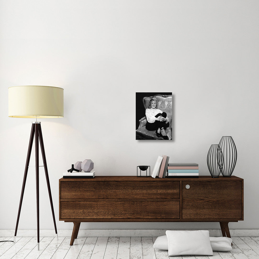 "June Allyson" Stretched Canvas Giclee by Hollywood Photo Archive, 17"x22"