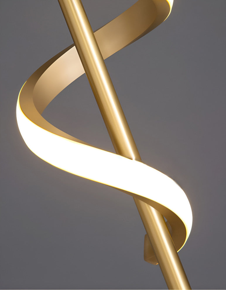 Marbella | Modern Creative LED Wall Sconce, Gold, Cool Light