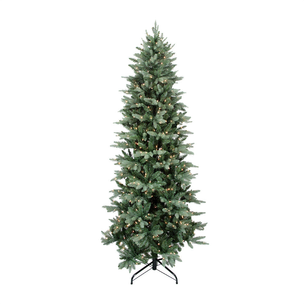 Washington Frasier PE/PVC Slim Tree 2109 Tips 900 Clear Lights, 9'x49", 9'x49"