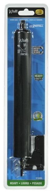 Wright Products™ V150BL Heavy Duty Pneumatic Storm & Screen Door Closer, Black