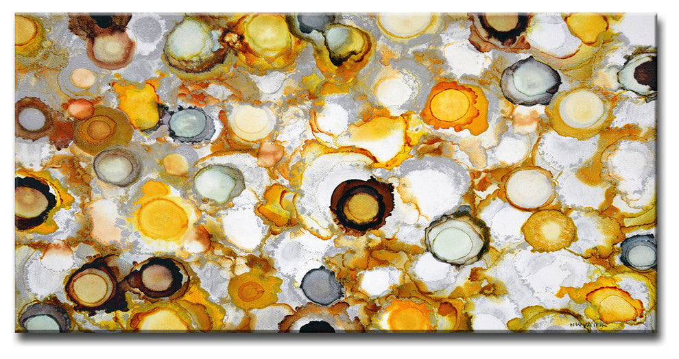 Ready2HangArt 'Sundrops' by Norman Wyatt, 12"x24"