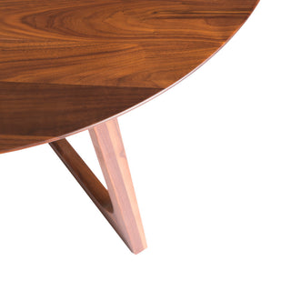 Godenza Dining Table Round, Walnut