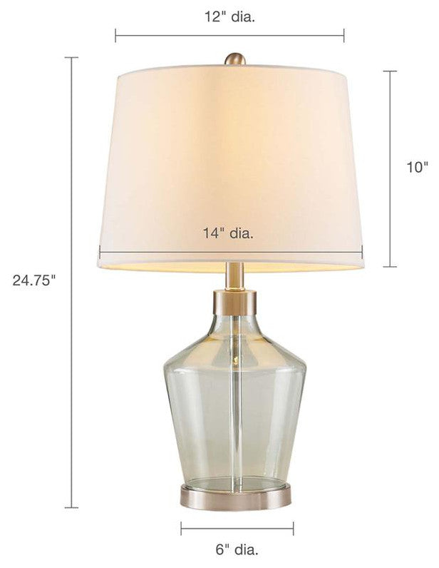 Silver Harmony Modern Lamp Set, Belen Kox