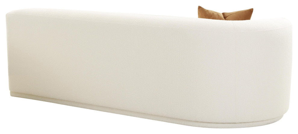 Fickle Modular Left Arm Facing Loveseat, Cream