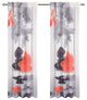 Tranquility Set of 2 Sheer Art Drapery Panels, 54"x96"