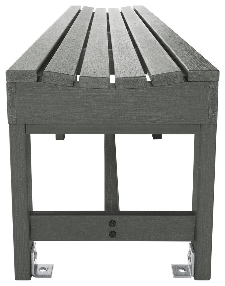 Sequoia Weldon 4' Backless Picnic Bench, Coastal Teak