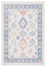 Safavieh Blair Machine-Washable Collection BLR218 Rug, Beige/Blue, 4'x6'