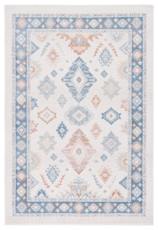 Safavieh Blair Machine-Washable Collection BLR218 Rug, Beige/Blue, 4'x6'