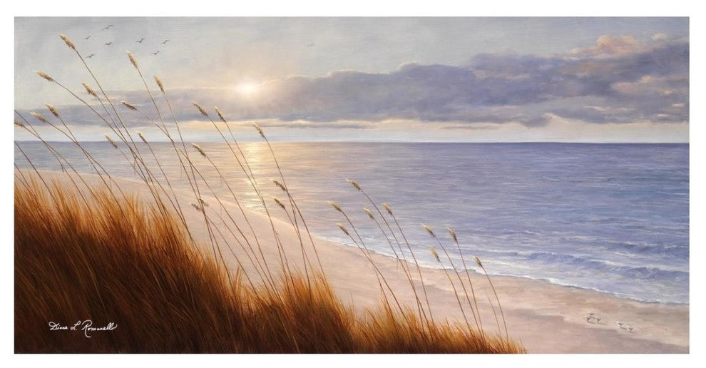 "Coast Line" Digital Paper Print by Diane Romanello, 26"x14"