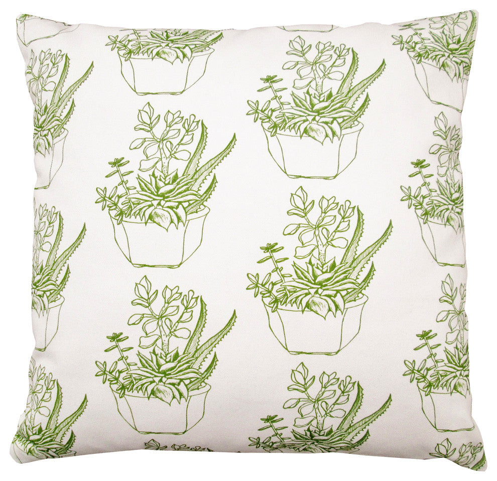 Plant 16x16 pillow