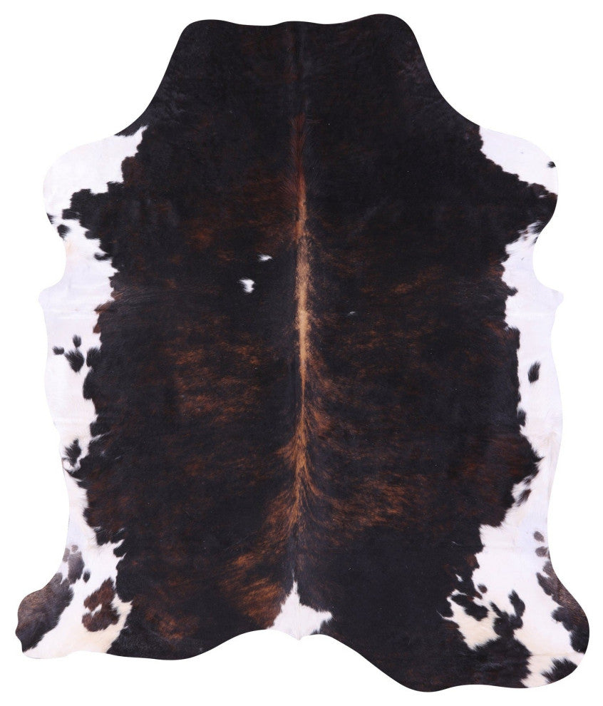7' 0" X 6' 3" Natural Cowhide Rug C2407
