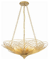 Crystorama Doral 6 Light Renaissance Gold Chandelier