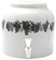 Goldwell Designs Grape Vine Design Water Dispenser Crock