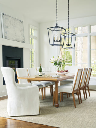 Aliso Upholstered Host Chair WithCasters