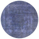 Ahgly Company Indoor Round Mid-Century Modern Area Rugs, 7' Round