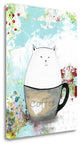 "A Little Sugar In My Coffee" By Sarah Ogren, Giclee on Gallery Wrap Canvas