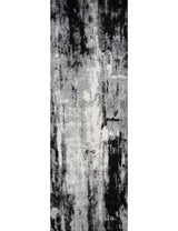 Noori Rug Shag Clark Grey/Black Runner
