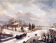 Thomas Birch A Pennsylvania Winter Scene Wall Decal