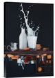 "Upside And Down Again (with Milk)" Canvas by Dina Belenko, 12x18"