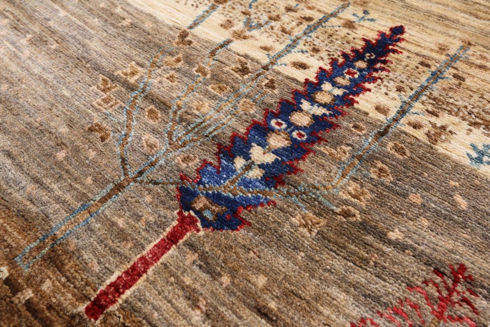 2' 10" X 11' 8" Runner Persian Gabbeh Tribal Handmade Rug Q8120